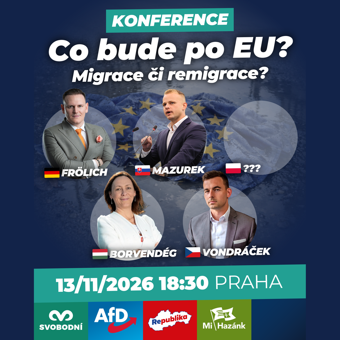 Co bude po EU? Konference: Migrace nebo remigrace?